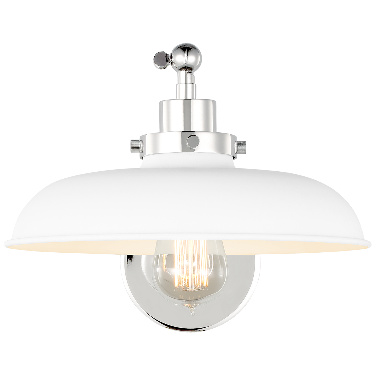 Wellfleet Single Arm Wide Task Sconce