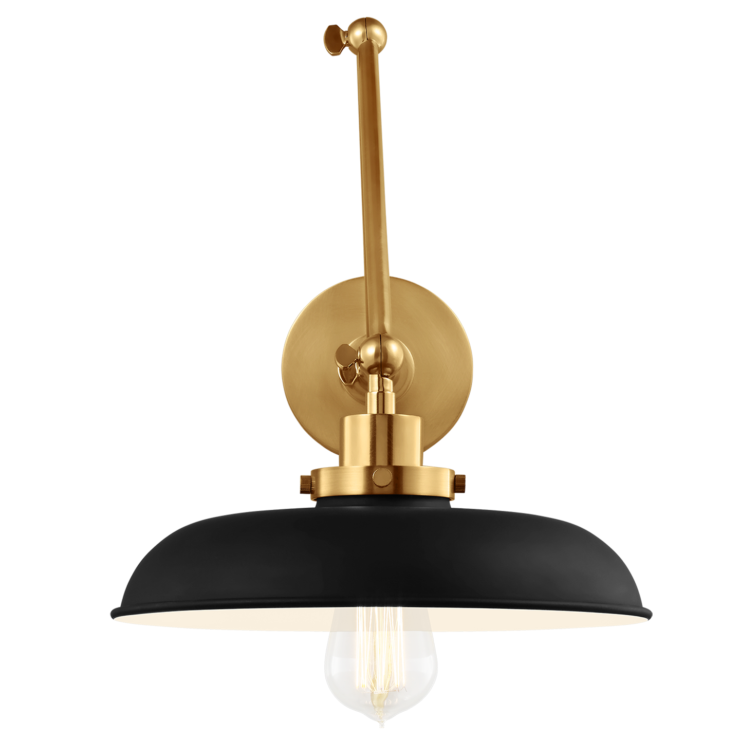 Wellfleet Double Arm Wide Task Sconce