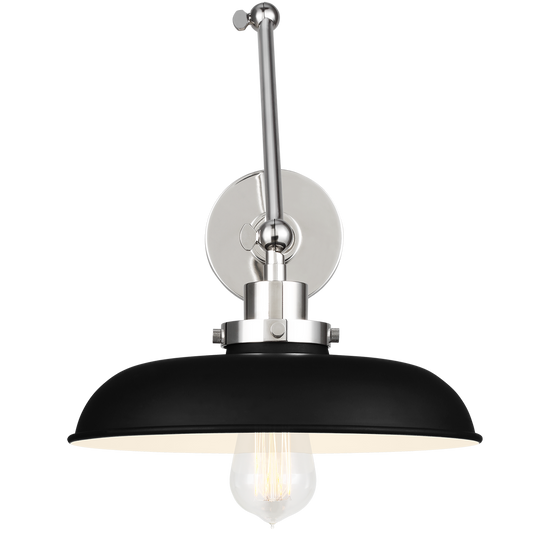 Wellfleet Double Arm Wide Task Sconce