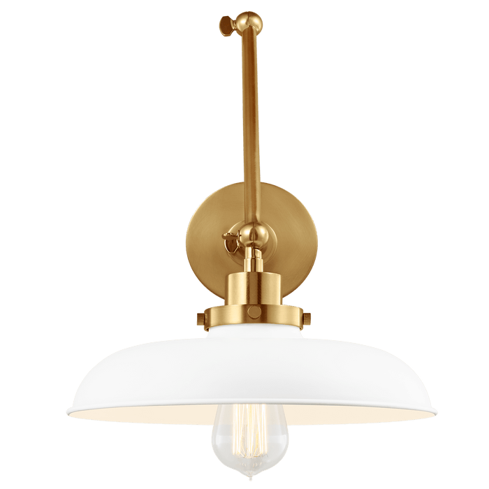 Wellfleet Double Arm Wide Task Sconce by Visual Comfort Studio