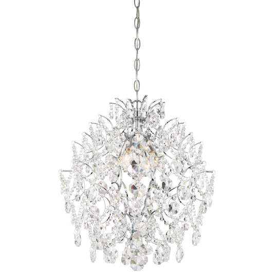 Isabella’s Crown 4 Light Mini Chandelier in Chrome Finish - Minka-Lavery
