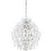 Isabella’s Crown 4 Light Mini Chandelier in Chrome Finish - Minka-Lavery