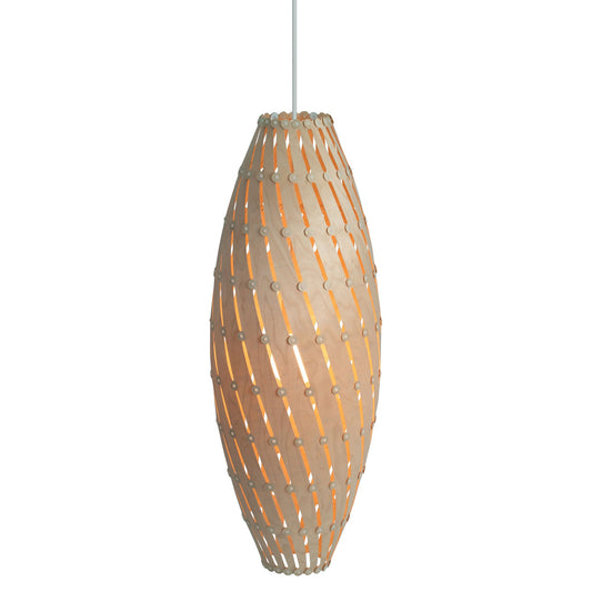 David Trubridge Ebb Roll Pendant