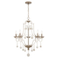 Load image into Gallery viewer, Colonial Charm 5 Light Chandelier in White Wash and Sun Dried Clay finish - Minka-Lavery
