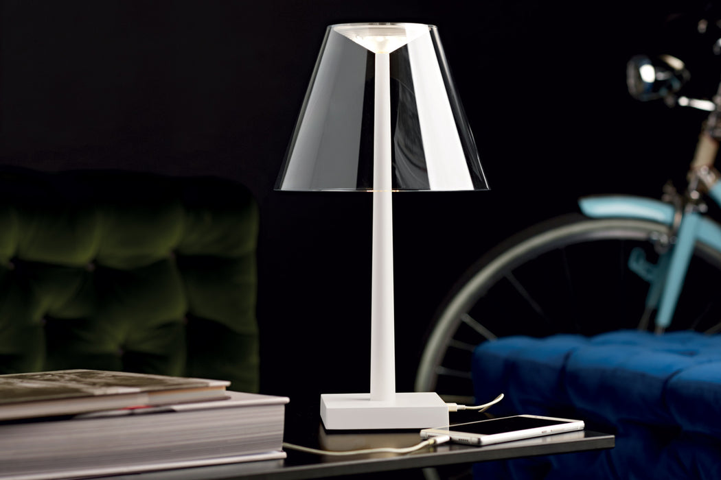 Dina Plus Rechargeable Table Lamp by Rotaliana