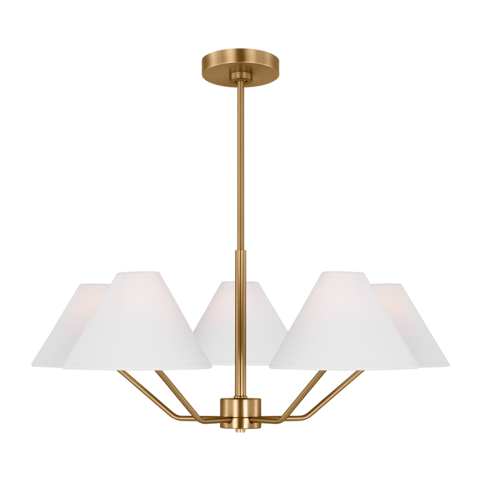 Burke Medium Chandelier by Visual Comfort Studio