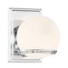 Hollywood Nights LED 1 Light Bath in Chrome Finish with Etched Opal Glass - Minka-Lavery