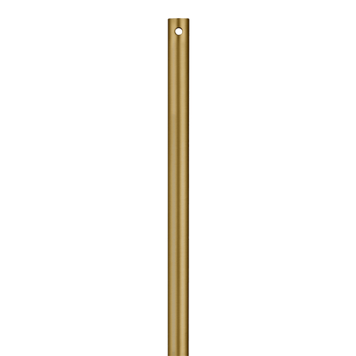 12" Downrod in Burnished Brass by Visual Comfort Fan