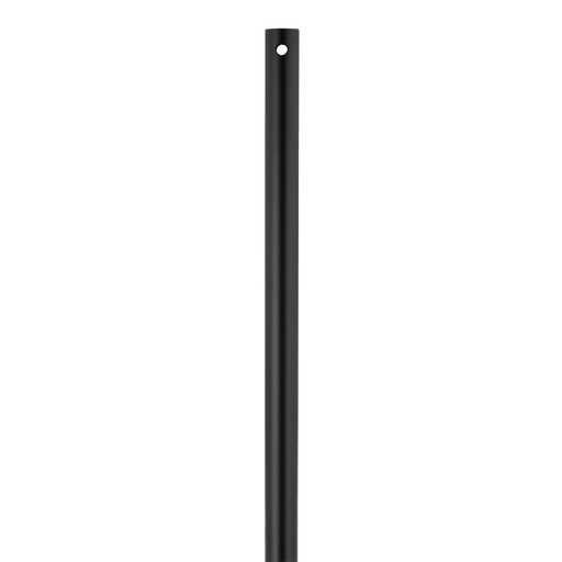 12" Downrod in Matte Black by Visual Comfort Fan