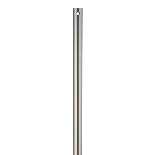 12" Downrod in Brushed Steel by Visual Comfort Fan