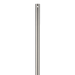 12" Downrod in Brushed Steel by Visual Comfort Fan