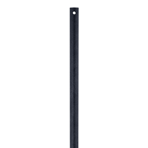 12" Downrod in Dark Weathered Zinc by Visual Comfort Fan