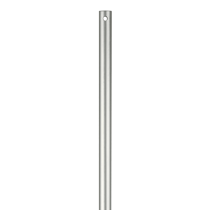 12" Downrod in Satin Nickel by Visual Comfort Fan