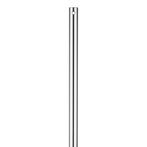 24" Downrod in Chrome by Visual Comfort Fan