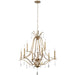 Laurel Estate 9 Light Chandelier in Brio Gold Finish - Minka-Lavery