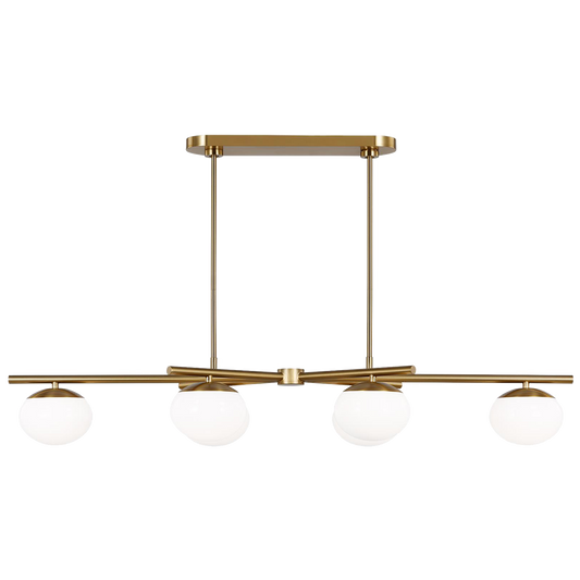 Lune Large Linear Chandelier