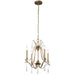 Laurel Estate 4 Light Mini Chandelier in Brio Gold Finish - Minka-Lavery