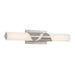 Grafton LED Vanity Light - Brushed Nickel with Etched White Glass - Minka-Lavery