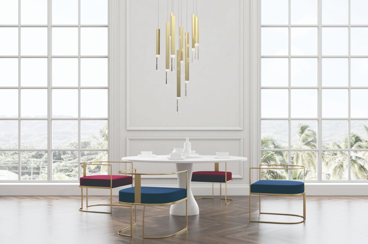ET2 Lighting Diaphane LED Multi Light Pendant - Open-Box