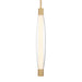 Verto LED Pendant - Legacy Brass with Clear Glass - Minka-Lavery