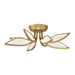 Papilio LED Flush Mount - Legacy Brass with Acrylic - Minka-Lavery