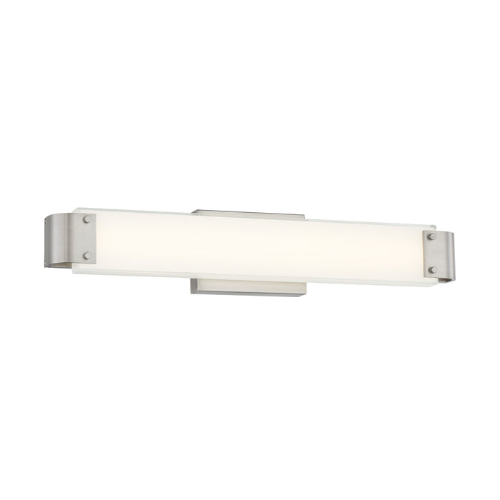 Round-A-Bout 24.25" 24 Watt LED Bath in Brushed Nickel Finish with Frosted Aquarium Glass - Minka-Lavery