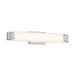 Round-A-Bout 24.25" 24 Watt LED Bath in Brushed Nickel Finish with Frosted Aquarium Glass - Minka-Lavery