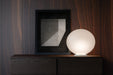 Flow Glass Stem Table Lamp by Rotaliana