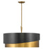 Fredrick Ramond Gigi Medium Drum Chandelier