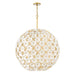 Fredrick Ramond Marianne Large Globe Chandelier