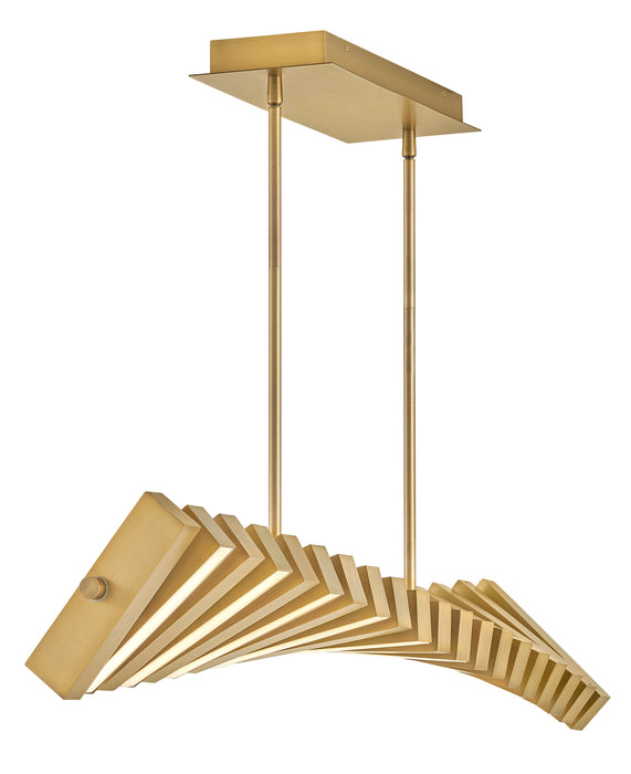 Fredrick Ramond Stitch Medium Adjustable LED Linear Suspension