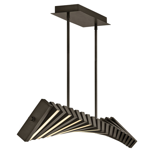Fredrick Ramond Stitch Medium Adjustable LED Linear Suspension
