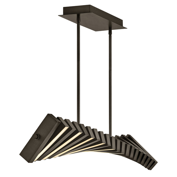 Fredrick Ramond Stitch Medium Adjustable LED Linear Suspension