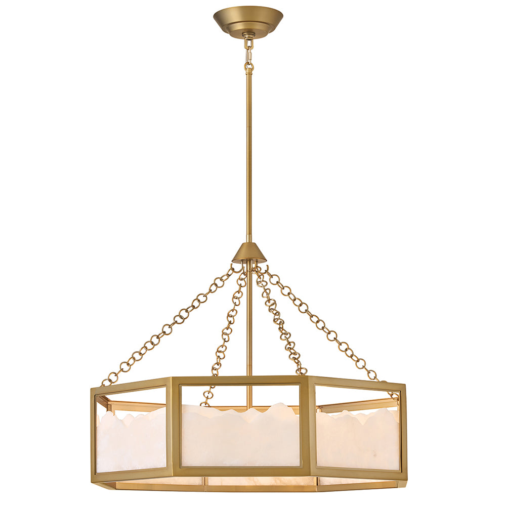 Fredrick Ramond Veleta Large Drum Chandelier