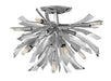 Fredrick Ramond Vida Large Semi-Flush Mount