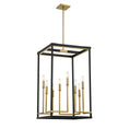 Load image into Gallery viewer, UNION ESTATES 8 Light Pendant in Coal and Soft Brass Finish - Minka-Lavery
