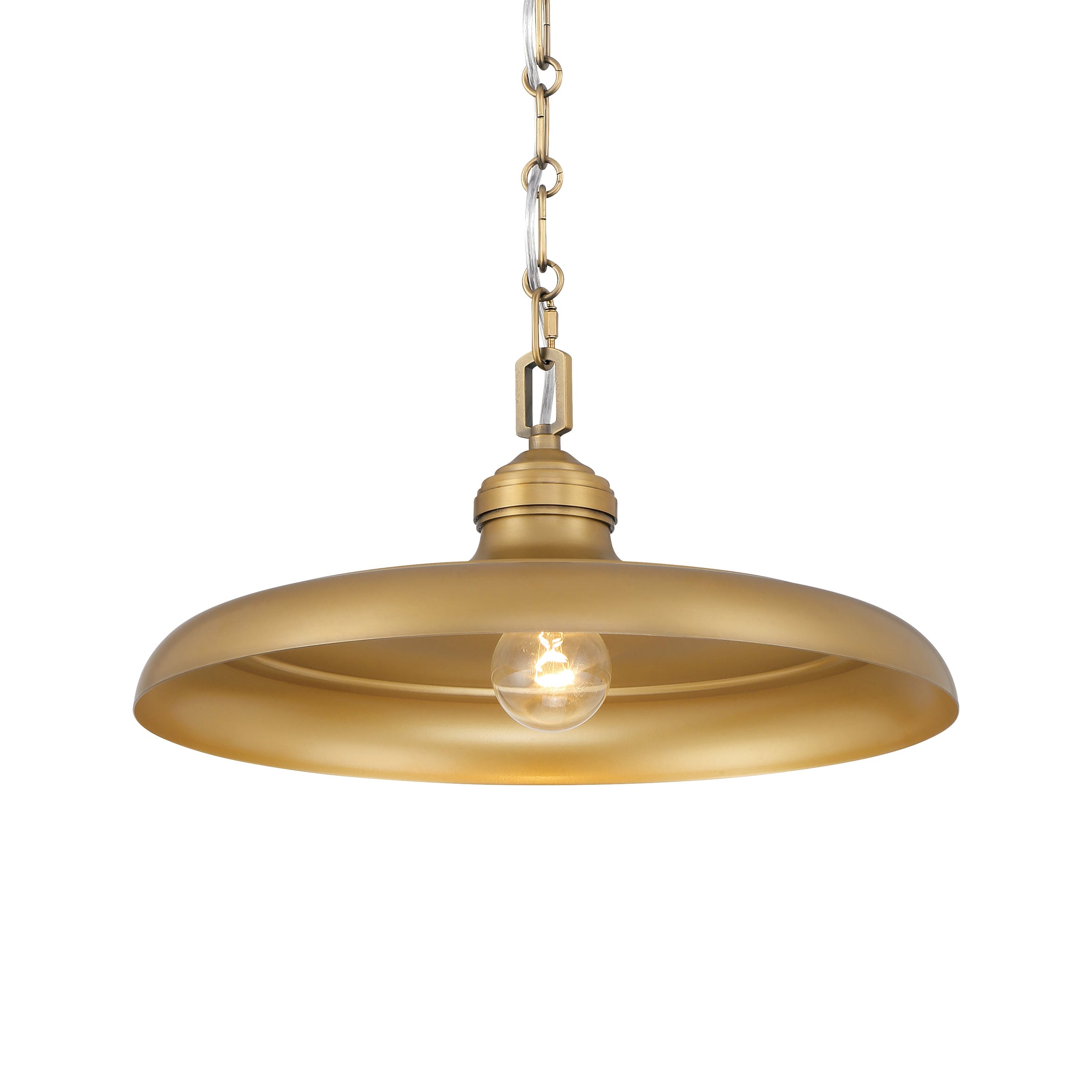 Crowne 1-Light Pendant - Legacy Brass - Minka-Lavery