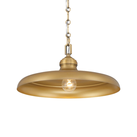 Crowne 1-Light Pendant - Legacy Brass - Minka-Lavery