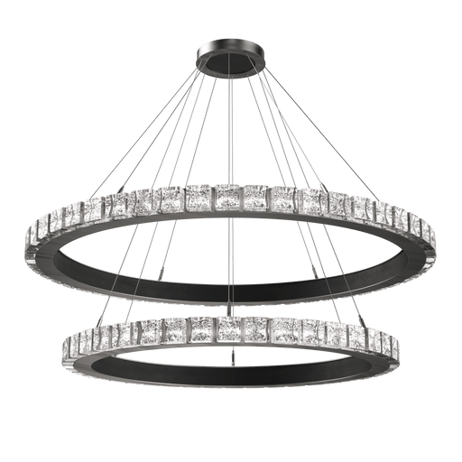Hammerton Cubic Two-Tier Chandelier
