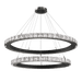 Hammerton Cubic Two-Tier Chandelier