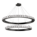 Hammerton Cubic Two-Tier Chandelier