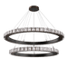 Hammerton Cubic Two-Tier Chandelier