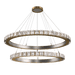 Hammerton Cubic Two-Tier Chandelier