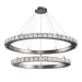 Hammerton Cubic Two-Tier Chandelier