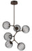 Hammerton Gaia Modern Vine Chandelier
