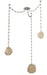 Hammerton Gem 3-Light Swag Chandelier