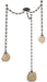 Hammerton Gem 3-Light Swag Chandelier