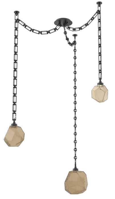Hammerton Gem 3-Light Swag Chandelier