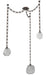 Hammerton Gem 3-Light Swag Chandelier