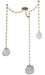 Hammerton Gem 3-Light Swag Chandelier